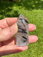 Black Tourmaline Tower (Rainbows) #2