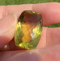 Checker Prasiolite 29x15mm Long Cushion Cut 30.05ct