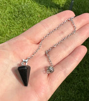 Black Obsidian Pendulum