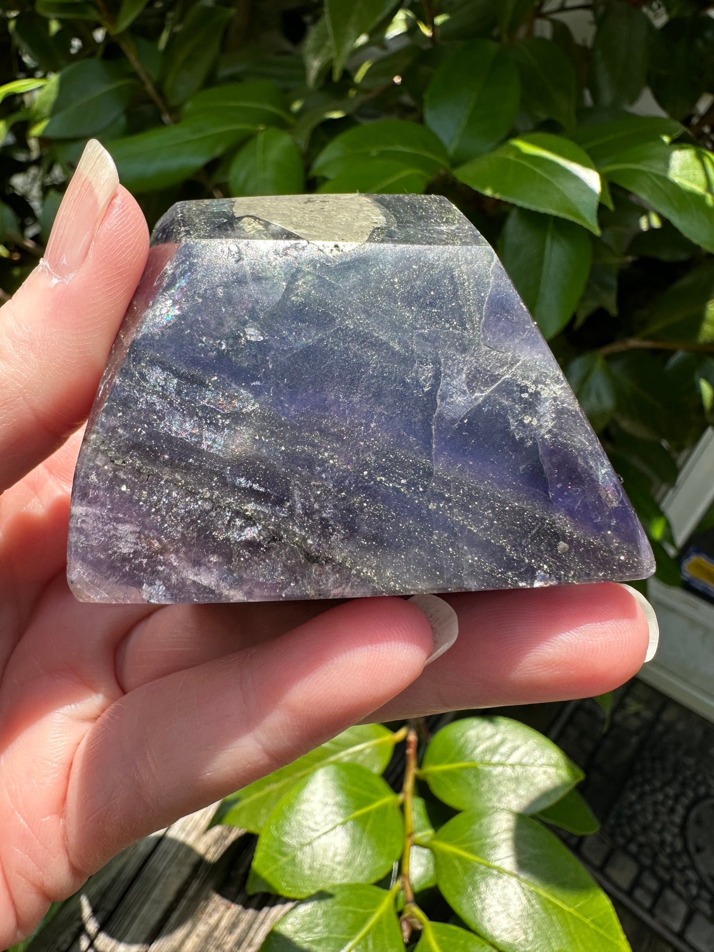 Fluorite Mixed Pyrite Freeform #3