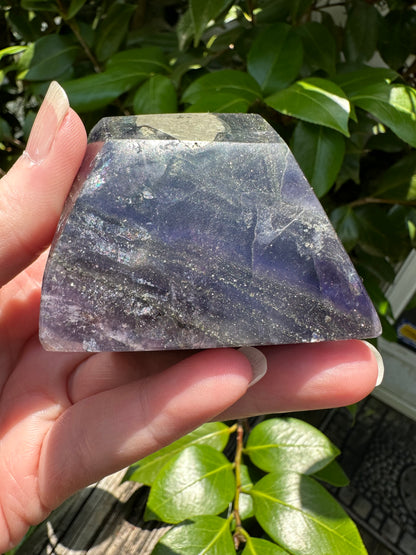 Fluorite Mixed Pyrite Freeform #3