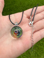 Glass Galaxy Pendant & Necklace