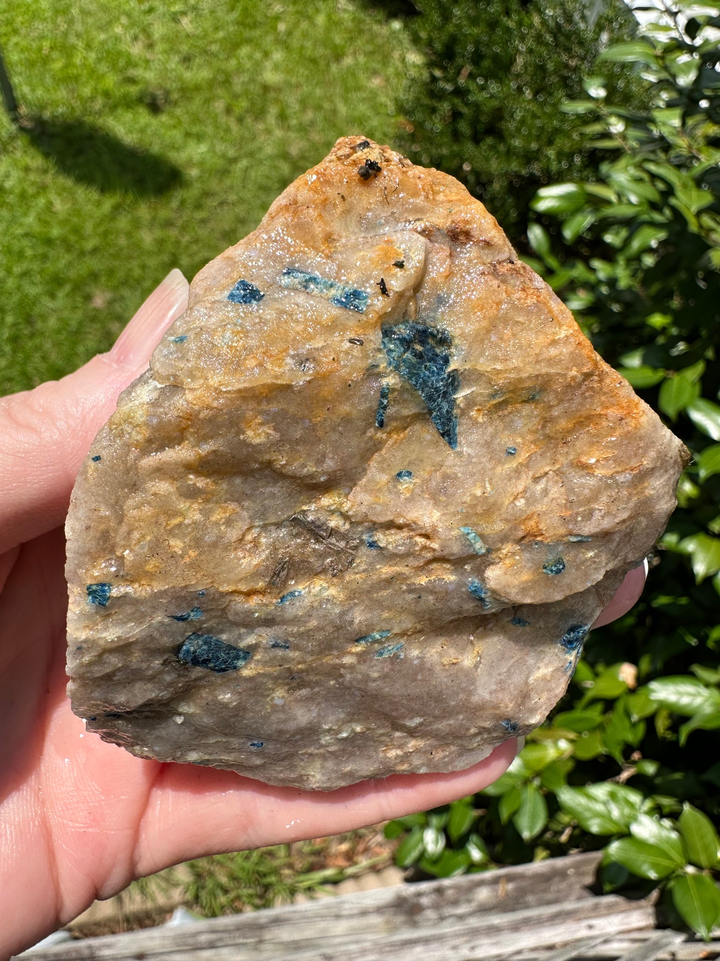 Lazulite Specimen, Graves Mountain #7