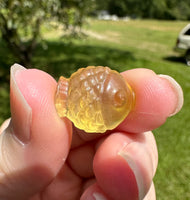 Mini Candy Fluorite Fish Carving