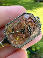 Key Pendant with Movable Pieces Inside