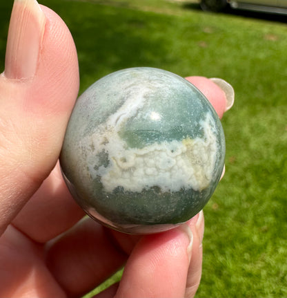 Moss Agate Sphere #5