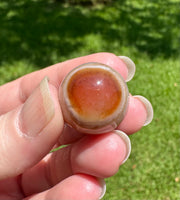 Banded Carnelian Sphere #10