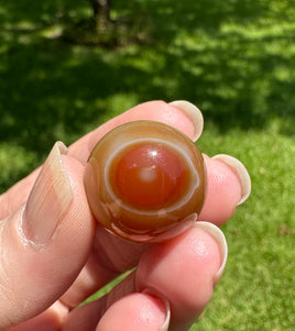 Banded Carnelian Sphere #8