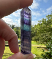 Rainbow Fluorite Crystal Point #2