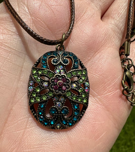 Victorian Style Filigree Pendant