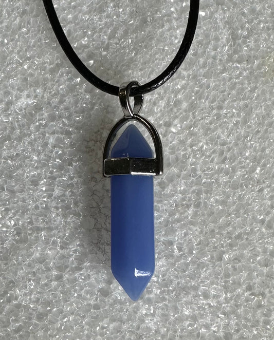 Bullet Pendant with Cord Necklace #50