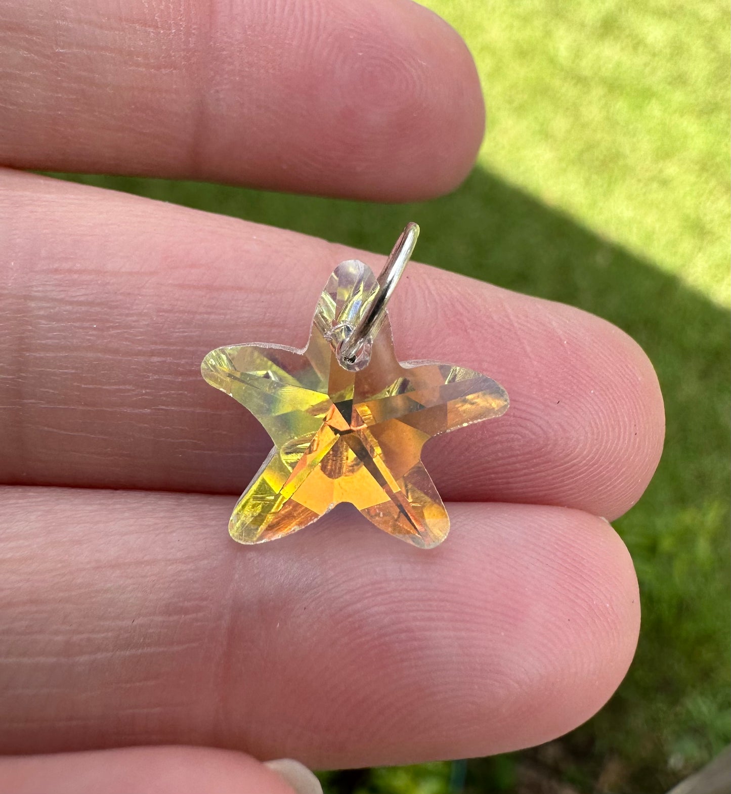 Lovely Assorted Crystal Pendants Set of Three