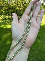 Lime Freshwater Pearl Strand #11