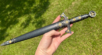 Templar Crusader Knight's Short Sword Dagger