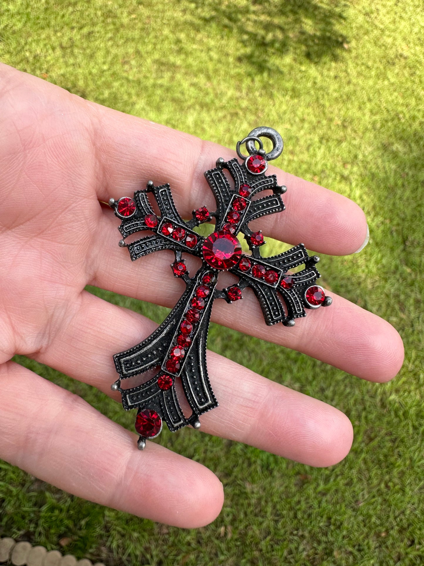 Large Gothic Cross Pendant