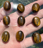 Oval Tiger Eye Cabochon 20x15mm