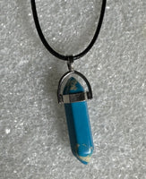 Bullet Pendant with Cord Necklace #52