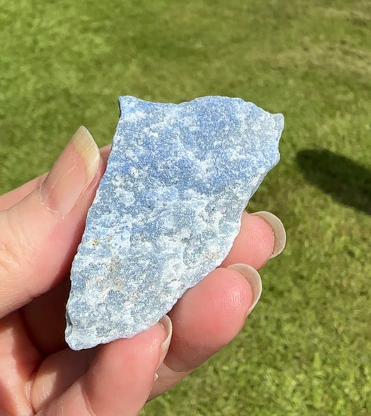 Raw Blue Quartz