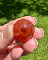 Banded Carnelian Sphere #5