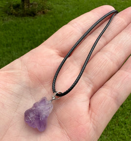 Amethyst Crystal Necklace