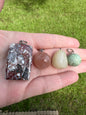 Gemstone Pendants Set of Four