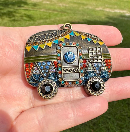 Adorable Camper Focal Pendant