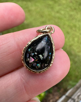 Multi-Color Teardrop Pendant/Charm