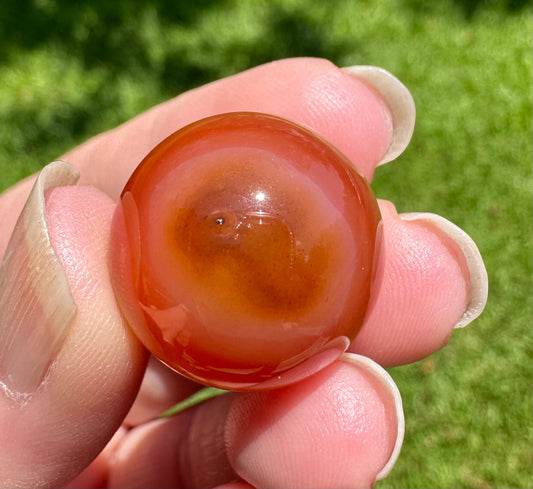 Banded Carnelian Sphere #9