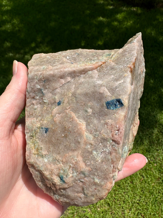 Lazulite & Kyanite Specimen, Graves Mountain #6