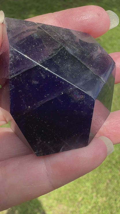 Fluorite Mixed Pyrite Freeform #4