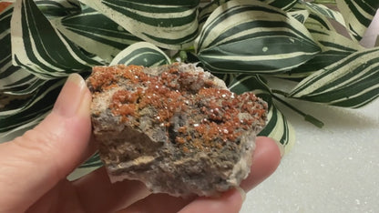 Vanadinite, Apex, Santa Eulalia, Chihuahua, Mexico