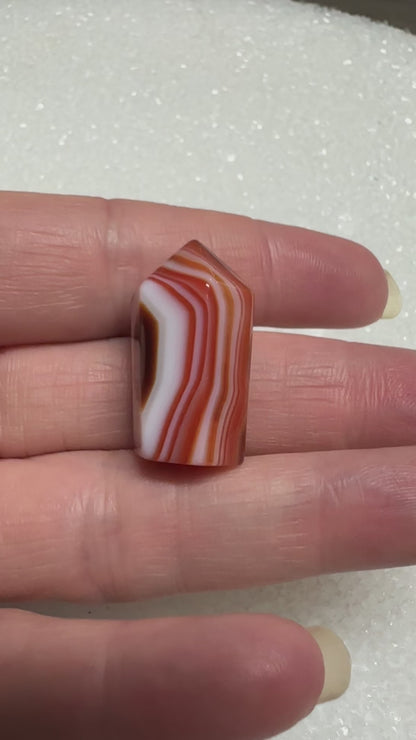 Mini Polished Carnelian Point #2