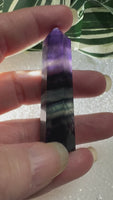 Rainbow Fluorite Crystal Point #1