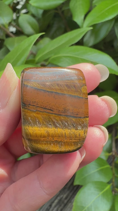 Tiger’s Eye Tumble Cube