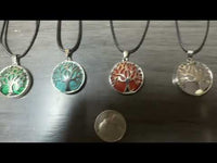 Tree of Life Gemstone Necklaces