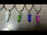 Double Terminated Pendant Necklaces