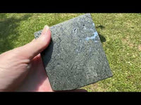 Free Form Pyrite Flowers Symbiosis Mixed Agate Slab #1